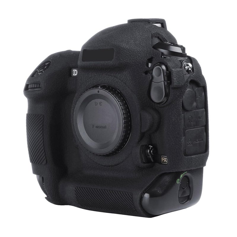 STSEETOP Camera Case for Nikon D4 D4S - Silicone Protective DSLR Skin Cover, Detachable Cage, Shockproof, Dustproof (Black) - Image 2